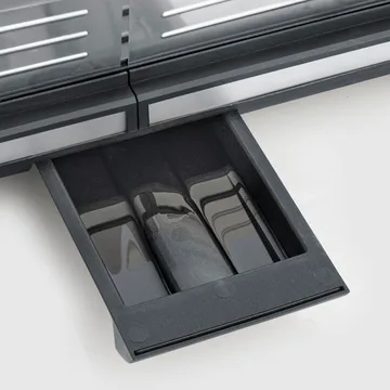 Severin PG 8564 bordgrill plancha - Svart - Severin