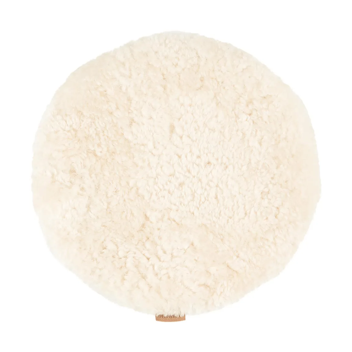Jill stolpute vattert, Krem (hvit), Ø36 cm Shepherd of Sweden