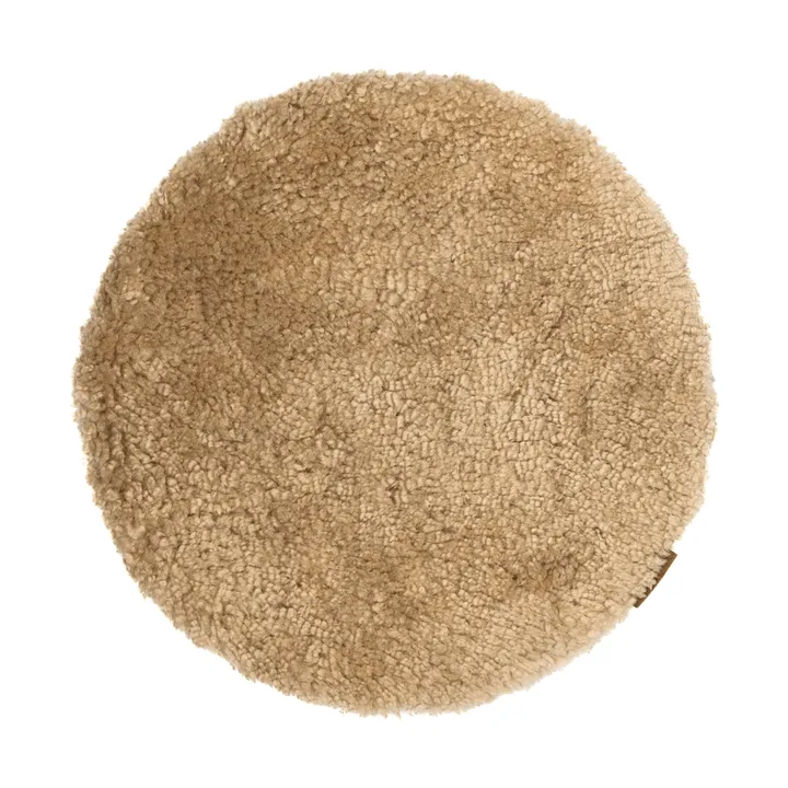Jill stolpute vattert - Sand (beige), Ø36 cm - Shepherd of Sweden