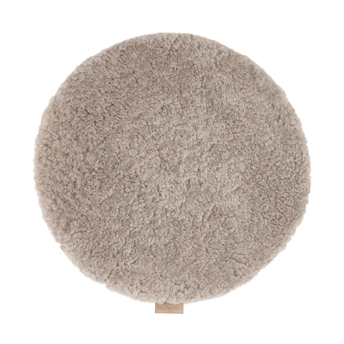 Jill stolpute vattert, Stone (beige), Ø36 cm Shepherd of Sweden