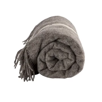 Lucy ullpledd 140x240 cm - Granitt - Shepherd of Sweden