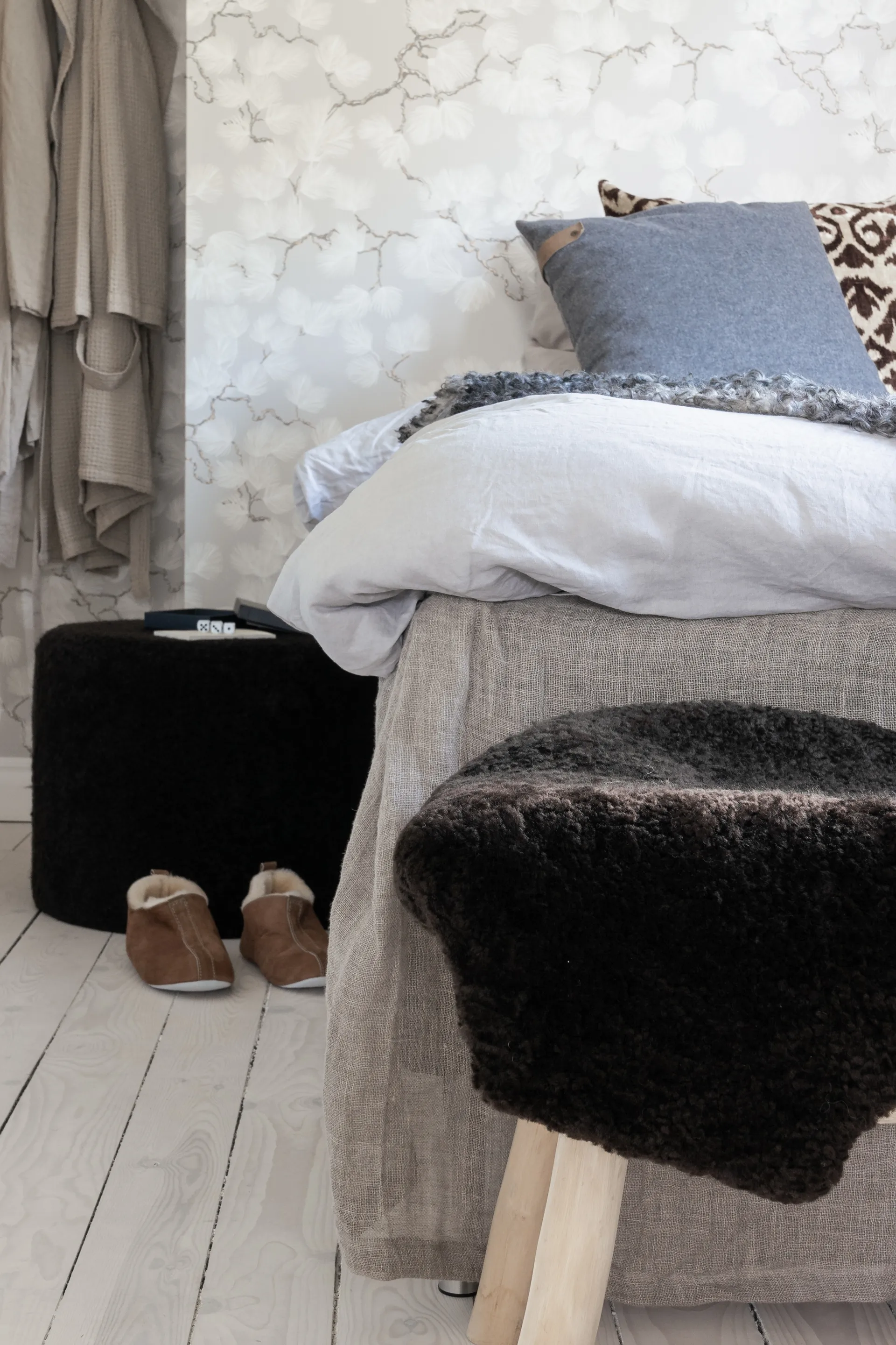 Shepherd fåreskinn Ella, mørkebrun Shepherd of Sweden