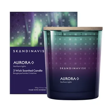 Aurora duftlys - 350 g, 2 veker - Skandinavisk