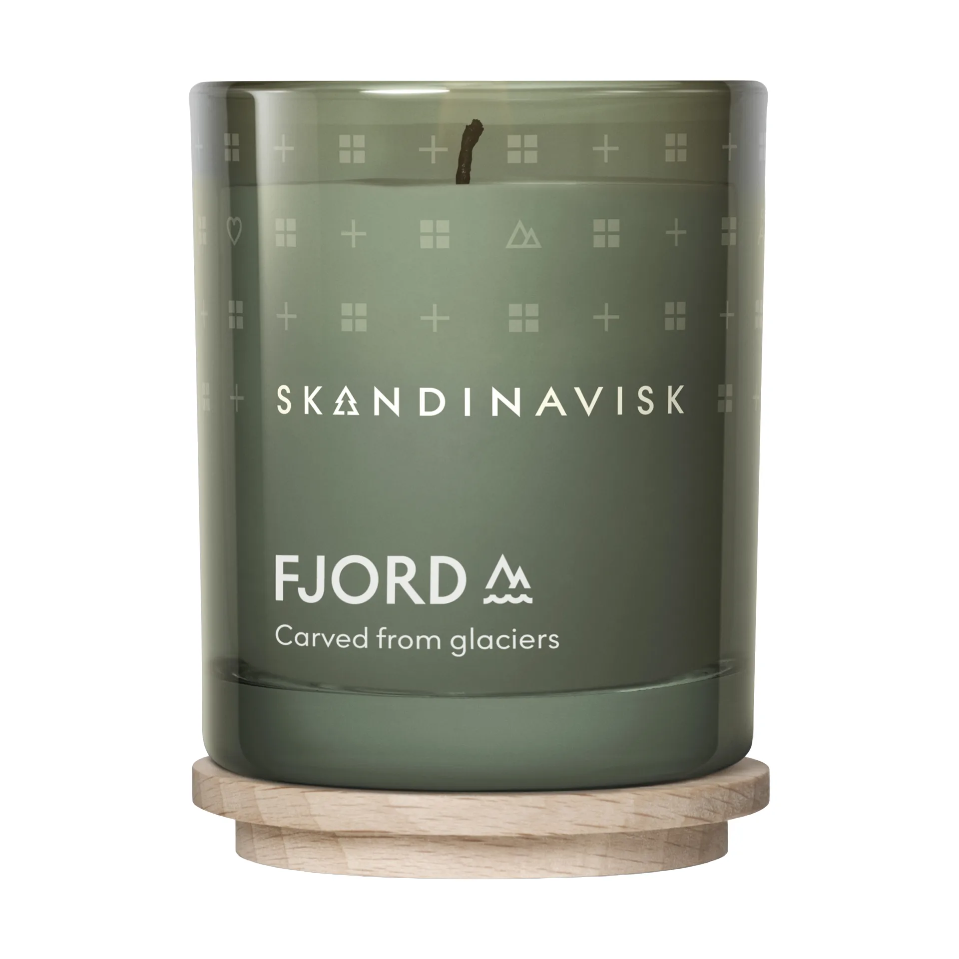 Fjord duftlys med lokk, 65 g Skandinavisk