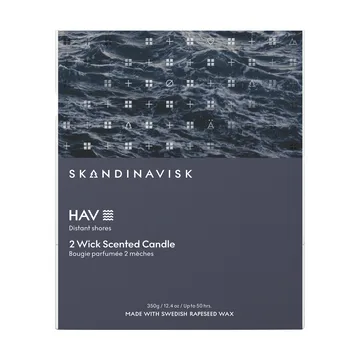 Hav duftlys - 350 g, 2 veker - Skandinavisk