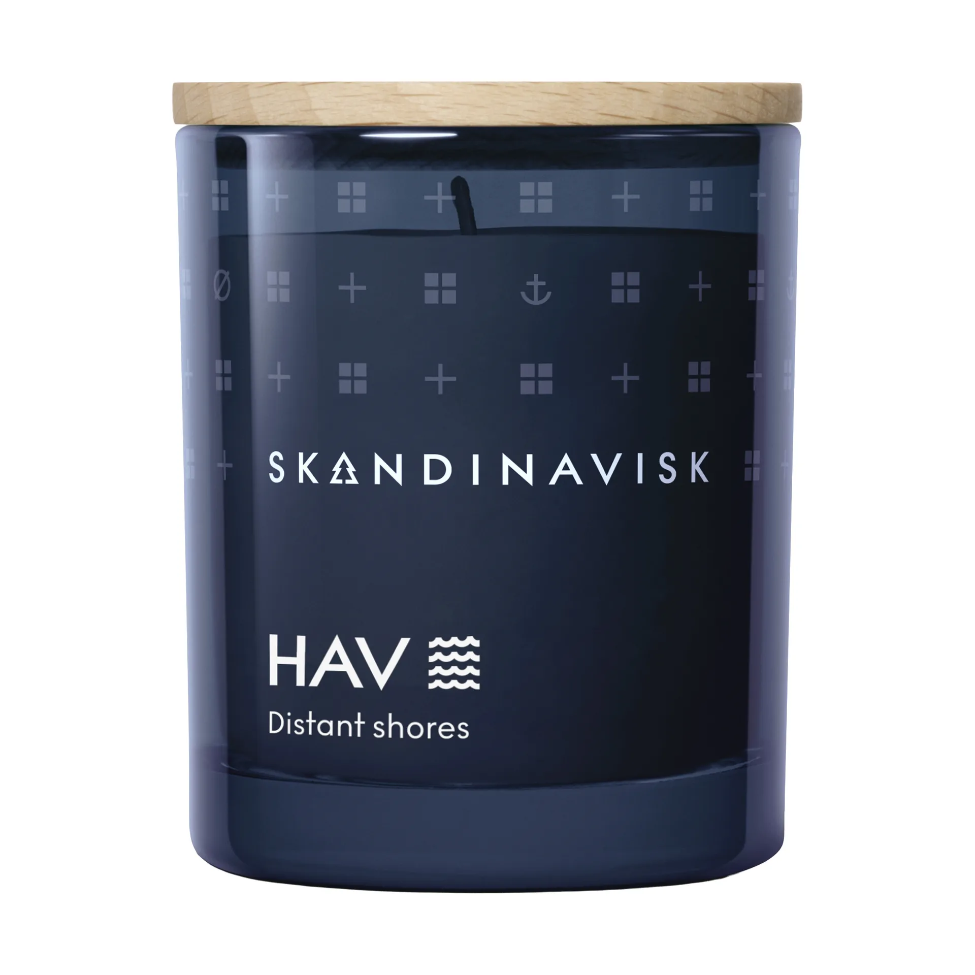 Hav duftlys med lokk, 65 g Skandinavisk