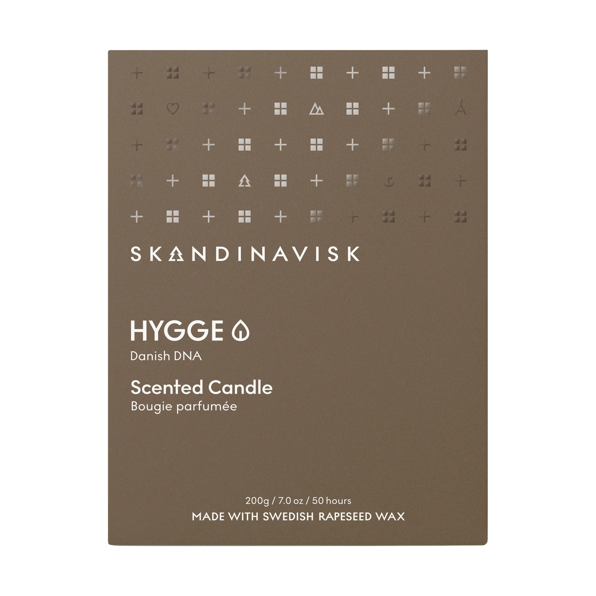 Hygge duftlys med lokk, 200 g Skandinavisk
