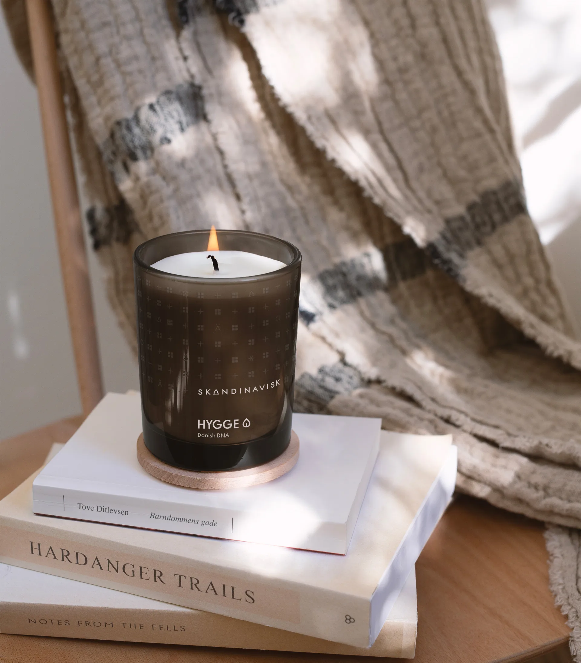 Hygge duftlys med lokk, 200 g Skandinavisk