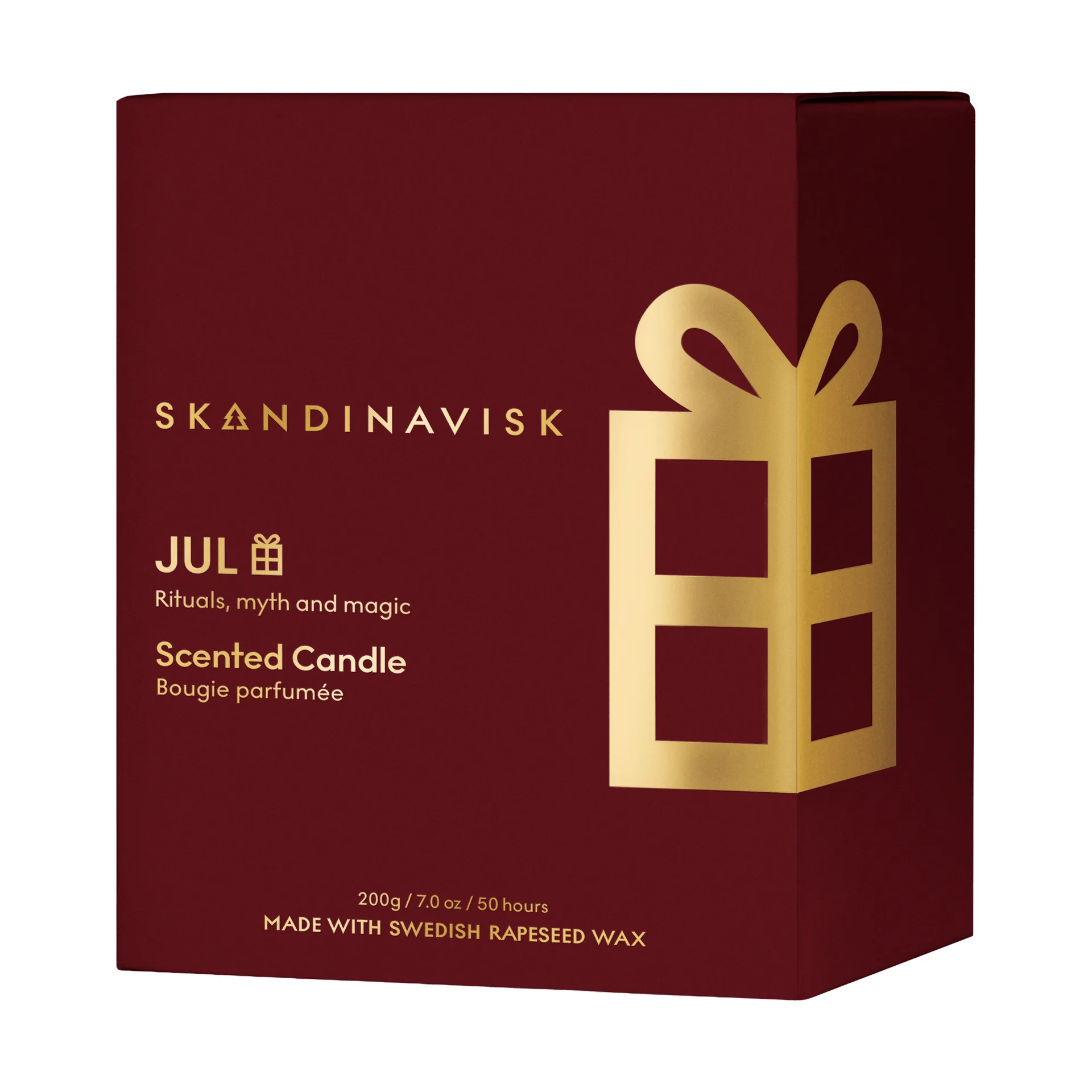 Jul Gold Symbol duftlys, 200 g Skandinavisk