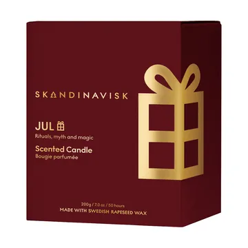 Jul Gold Symbol duftlys - 200 g - Skandinavisk