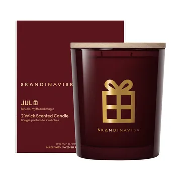 Jul Gold Symbol duftlys - 350 g, 2 veker - Skandinavisk