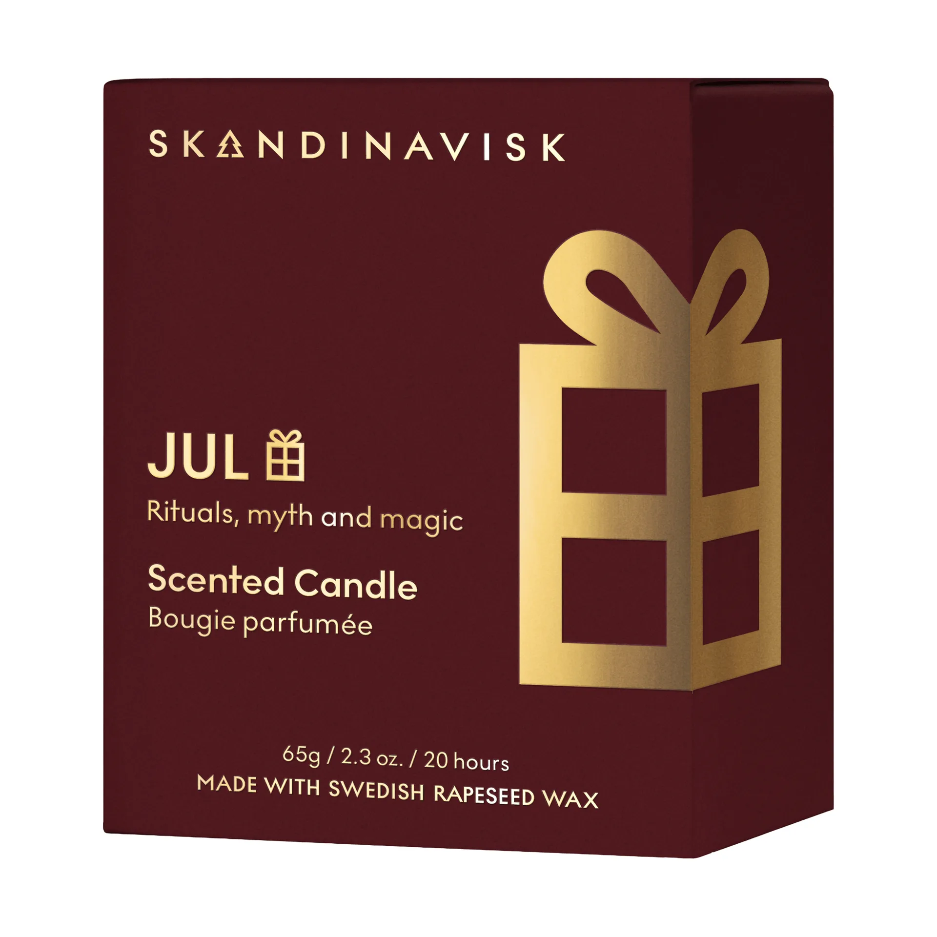 Jul Gold Symbol duftlys, 65 g Skandinavisk