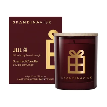 Jul Gold Symbol duftlys - 65 g - Skandinavisk