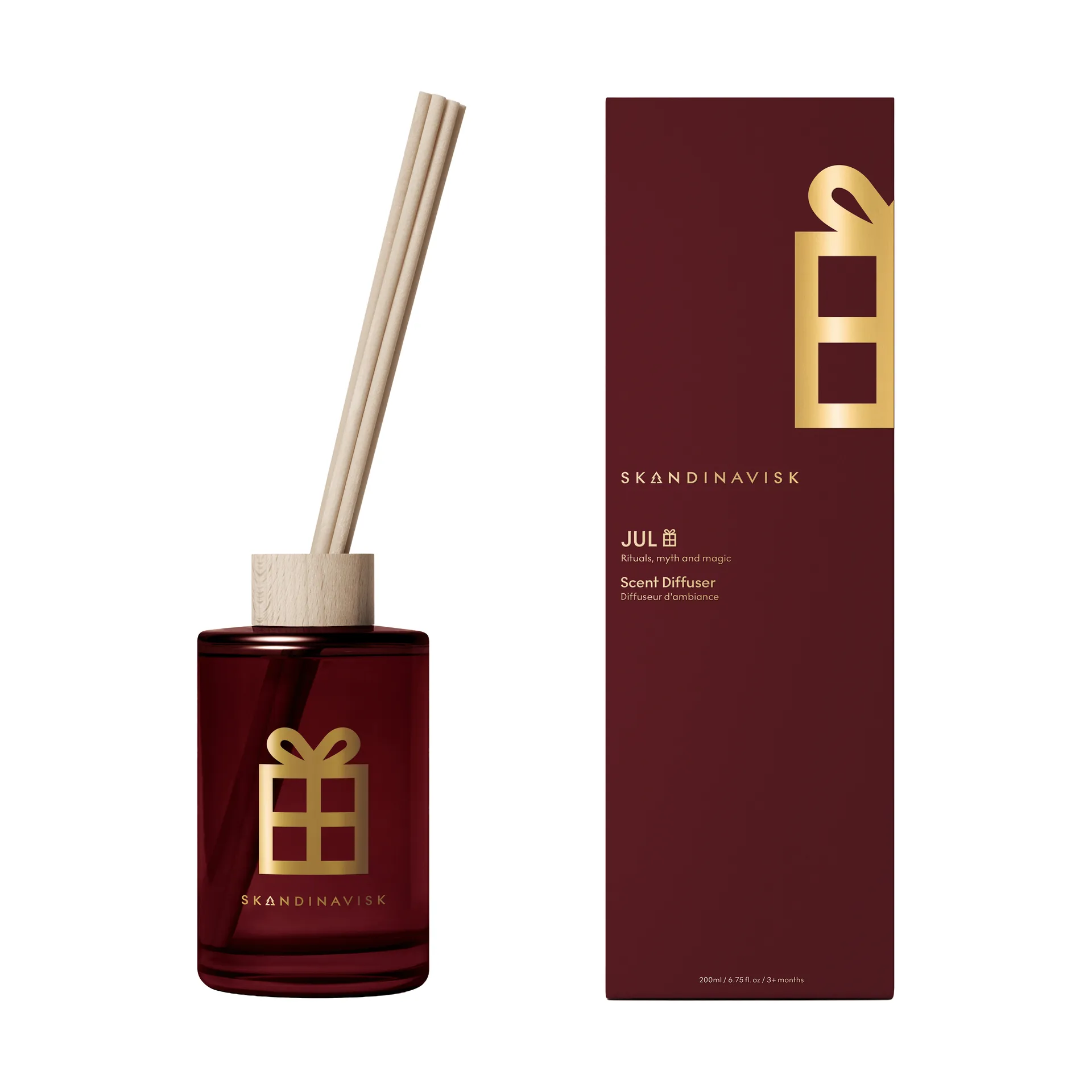 Jul Gold Symbol duftpinner, 200 ml Skandinavisk