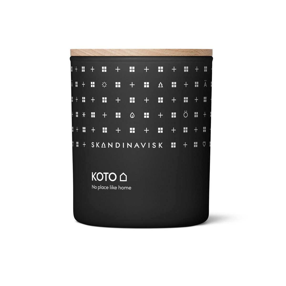 Skandinavisk Koto duftlys med lokk 200 g