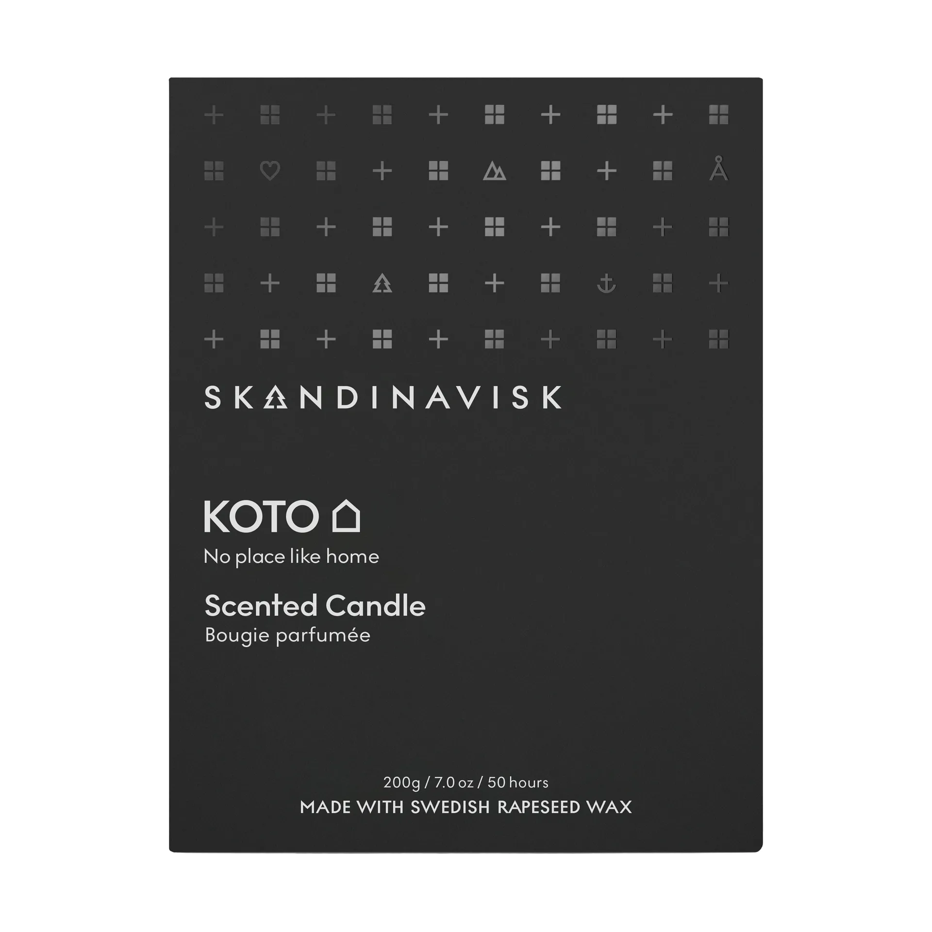 Koto duftlys med lokk, 200 g Skandinavisk