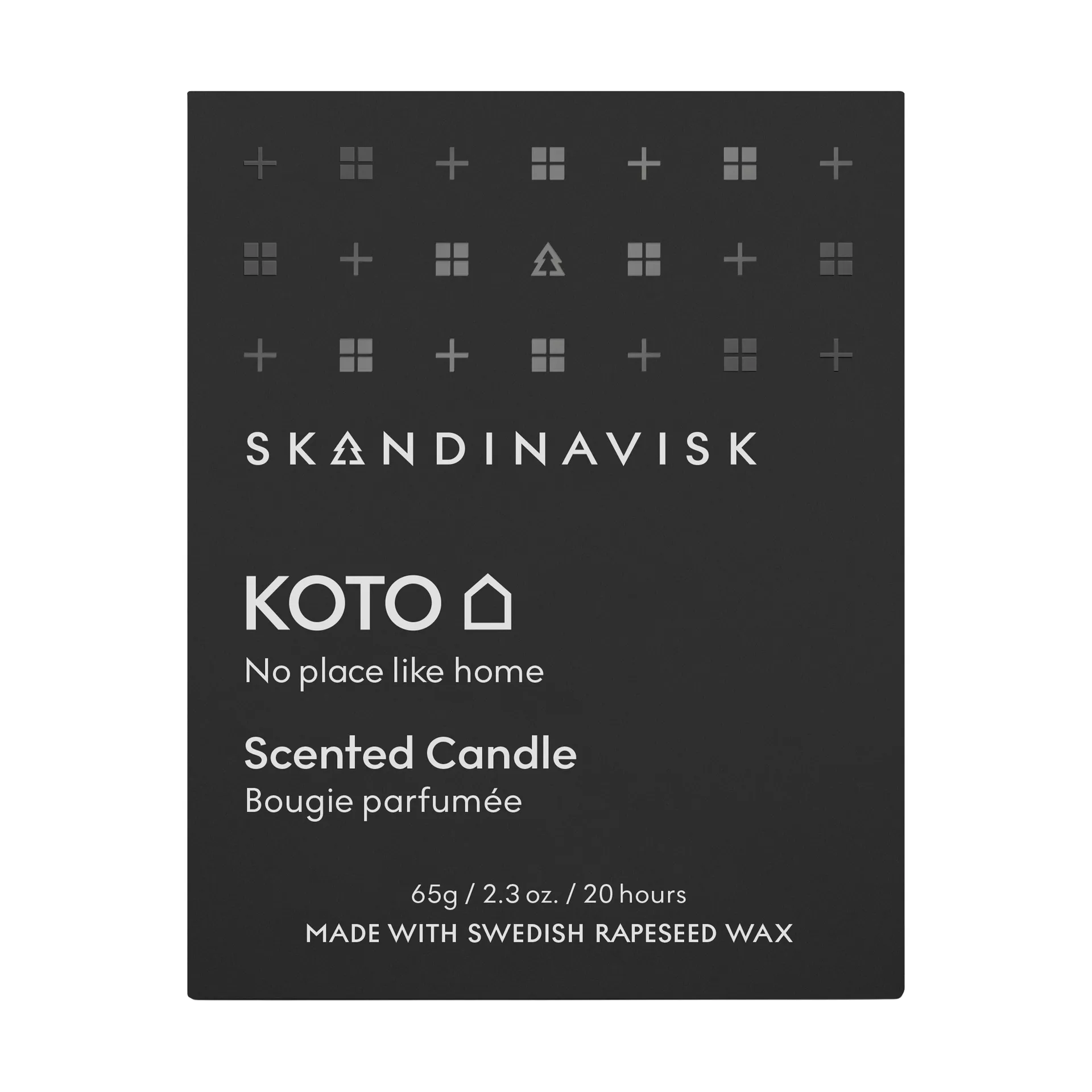 Koto duftlys med lokk, 65 g Skandinavisk