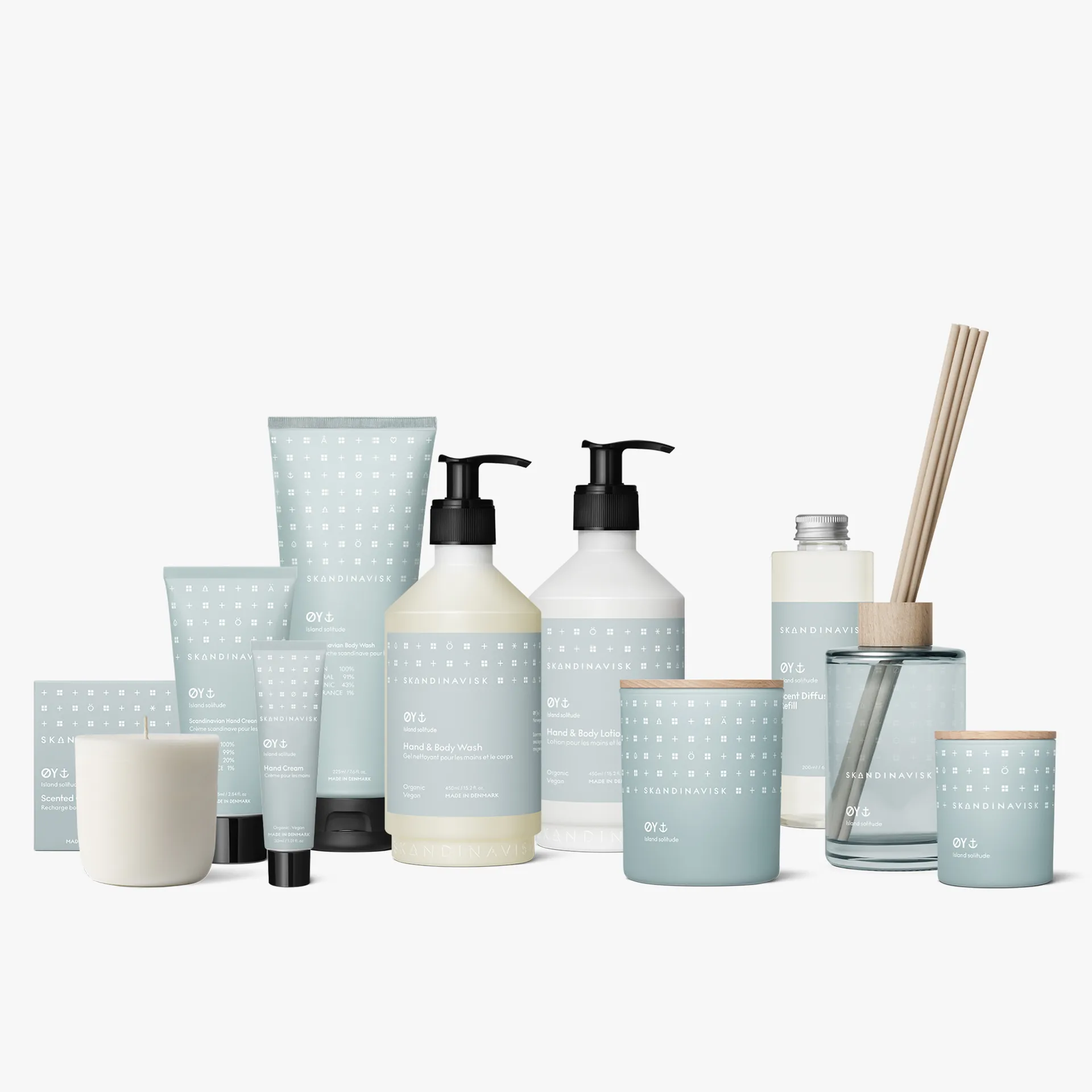 Skandinavisk refill til duftpinner 200 ml, Øy Skandinavisk