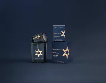 Stjerne Gold Symbol duftlys - 200 g - Skandinavisk
