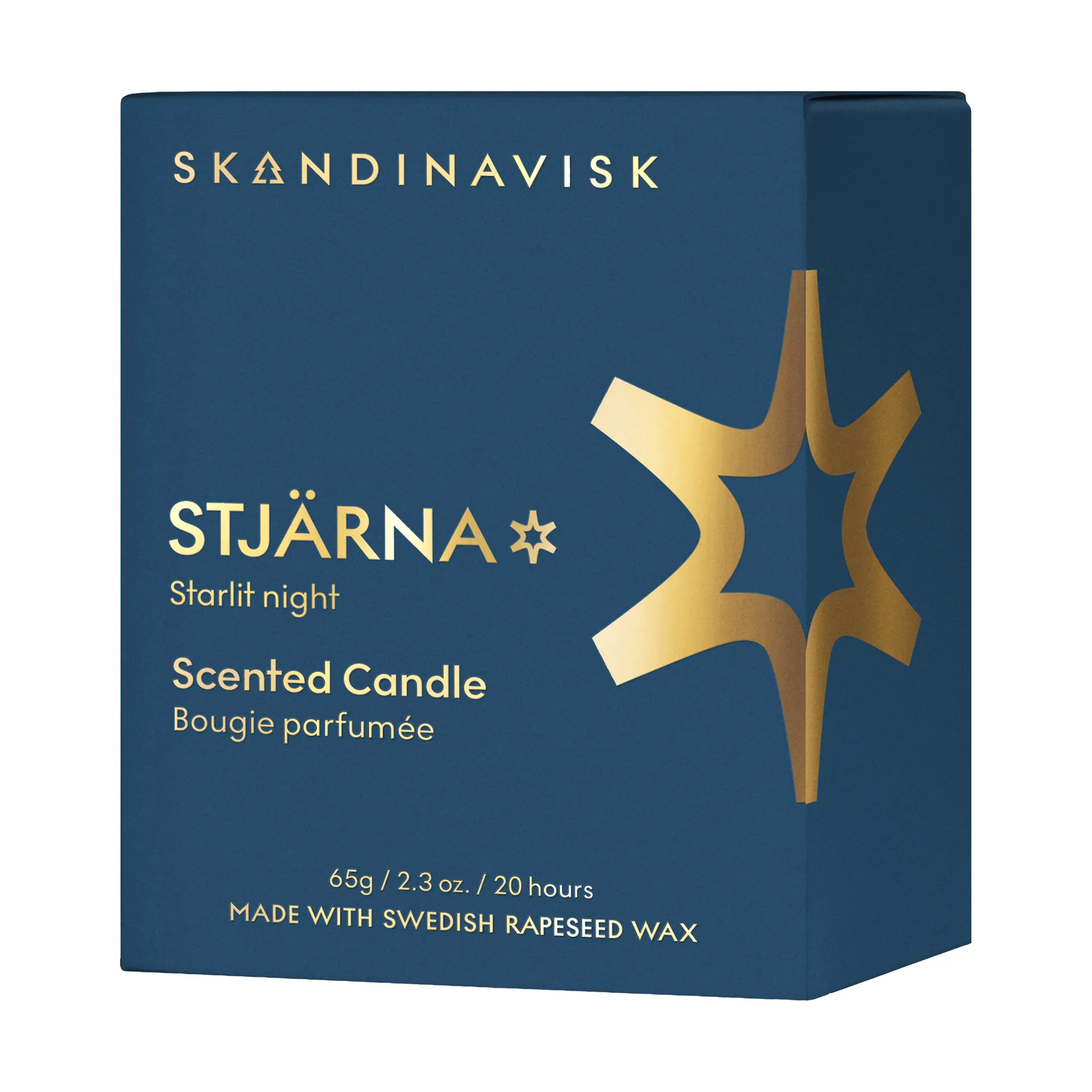 Stjerne Gold Symbol duftlys, 65 g Skandinavisk