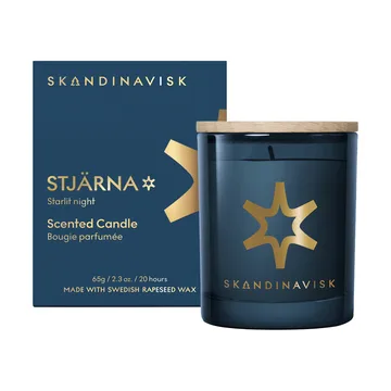 Stjerne Gold Symbol duftlys - 65 g - Skandinavisk