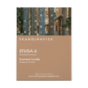 Stuga duftlys - 200 g - Skandinavisk