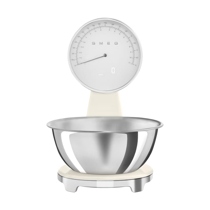 Smeg 50's Style analog kjøkkenvekt, Creme Smeg