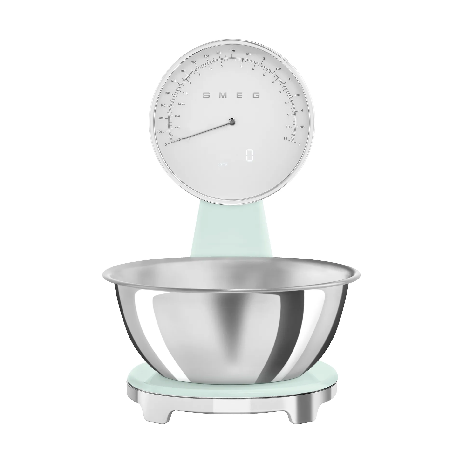 Smeg 50's Style analog kjøkkenvekt, Pastell green Smeg