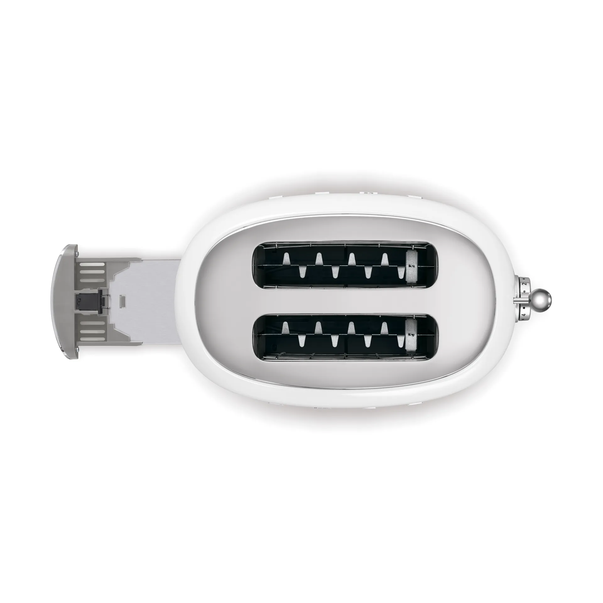 Smeg 50's Style brødrister 2 skiver, Hvit Smeg