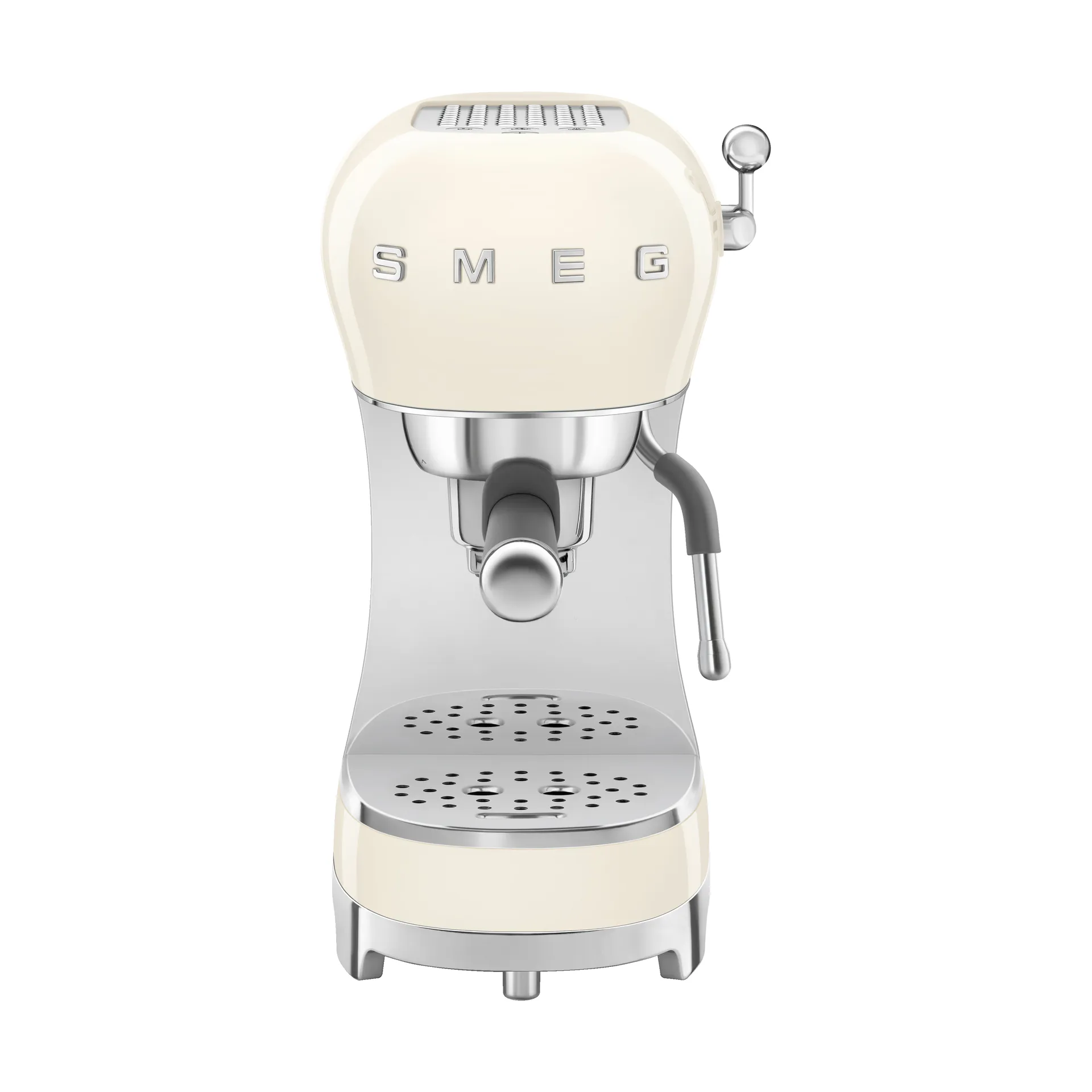 Smeg 50's Style espressomaskin, Créme hvit Smeg