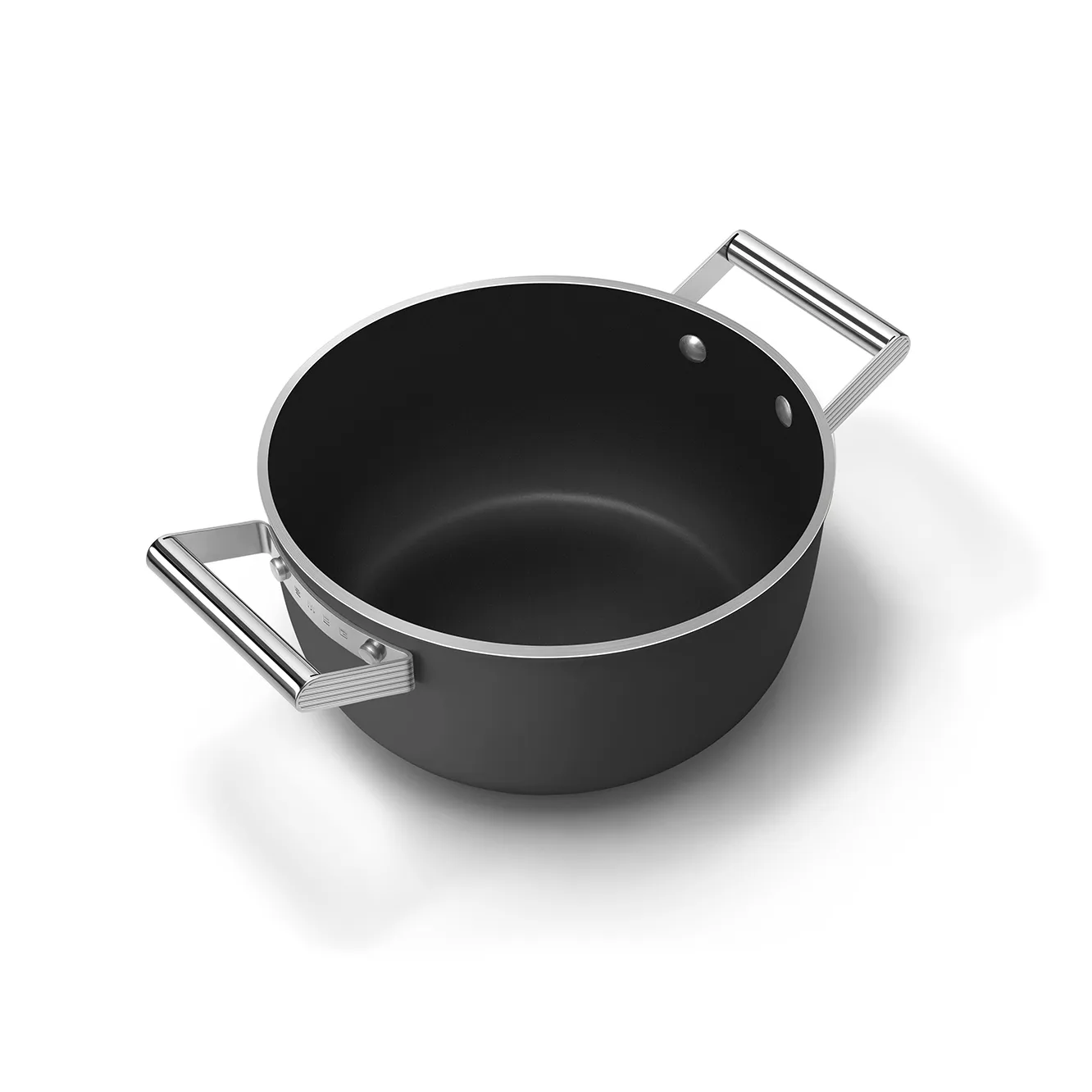 Smeg 50's style gryte keramisk Ø24 cm, Black Smeg