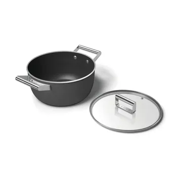 Smeg 50's style gryte keramisk Ø24 cm - Black - Smeg