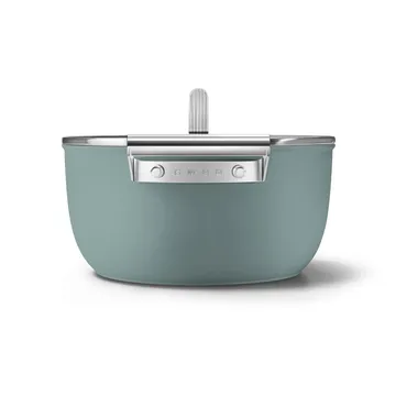 Smeg 50's style gryte keramisk Ø24 cm - Emerald green - Smeg