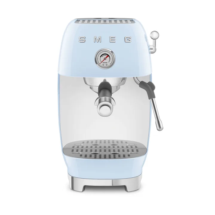 Smeg 50's style halvautomatisk espressomaskin ECF03 - Pastel blue - Smeg