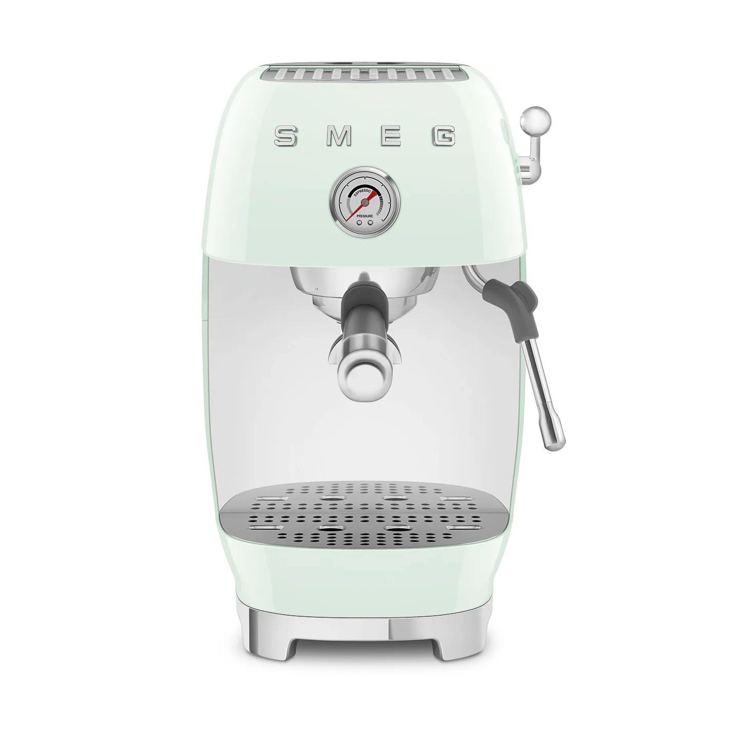 Smeg 50's style halvautomatisk espressomaskin ECF03, Pastel green Smeg