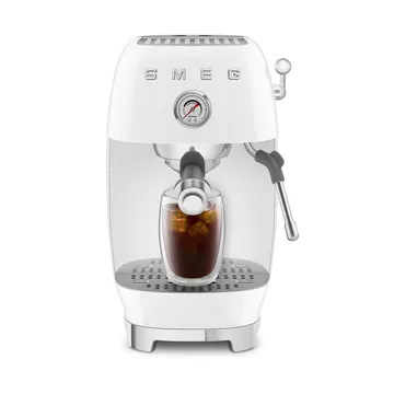 Smeg 50's style halvautomatisk espressomaskin ECF03 - White - Smeg