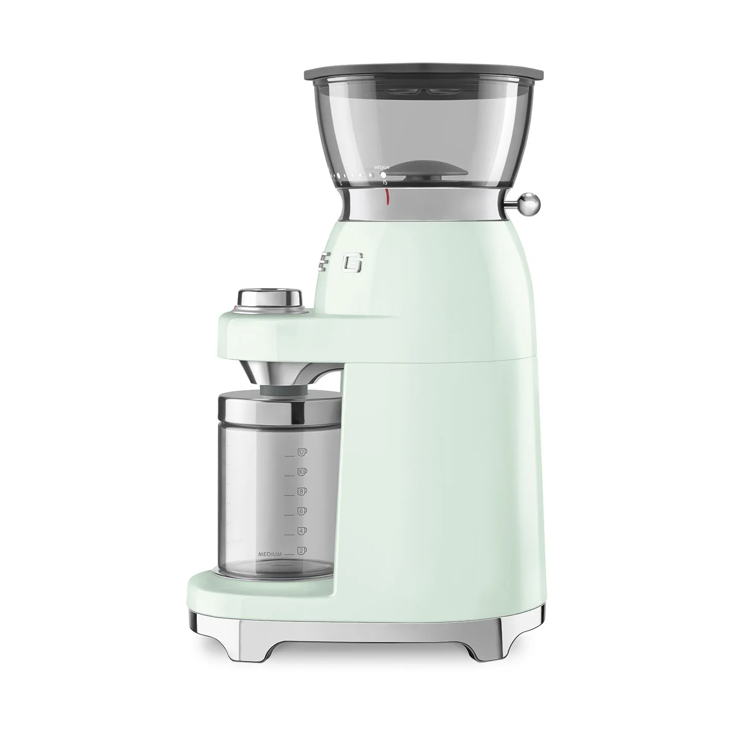 Smeg 50's style kaffekvern CGF03, Pastel green Smeg
