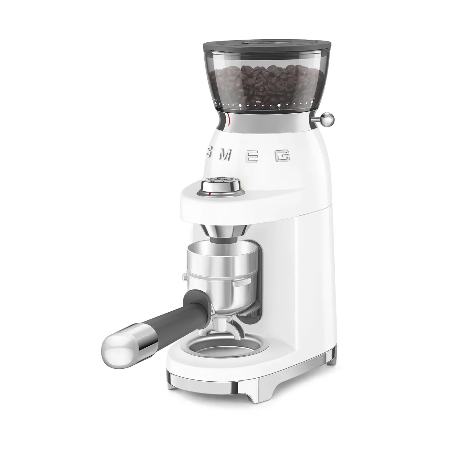 Smeg 50's style kaffekvern CGF03, White Smeg