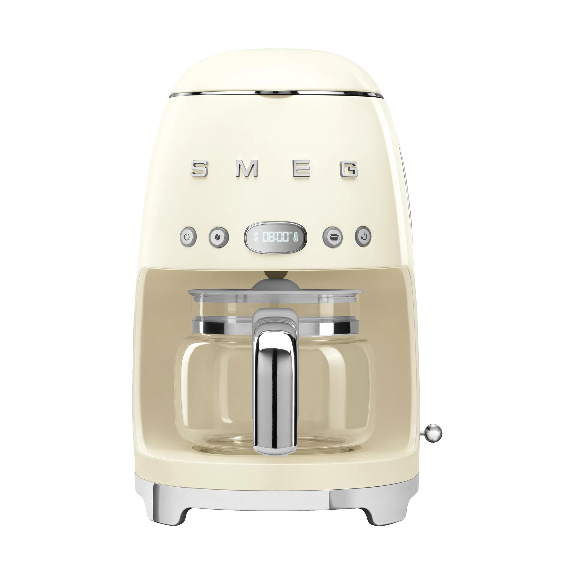 Smeg 50's Style kaffetrakter, Créme hvit Smeg