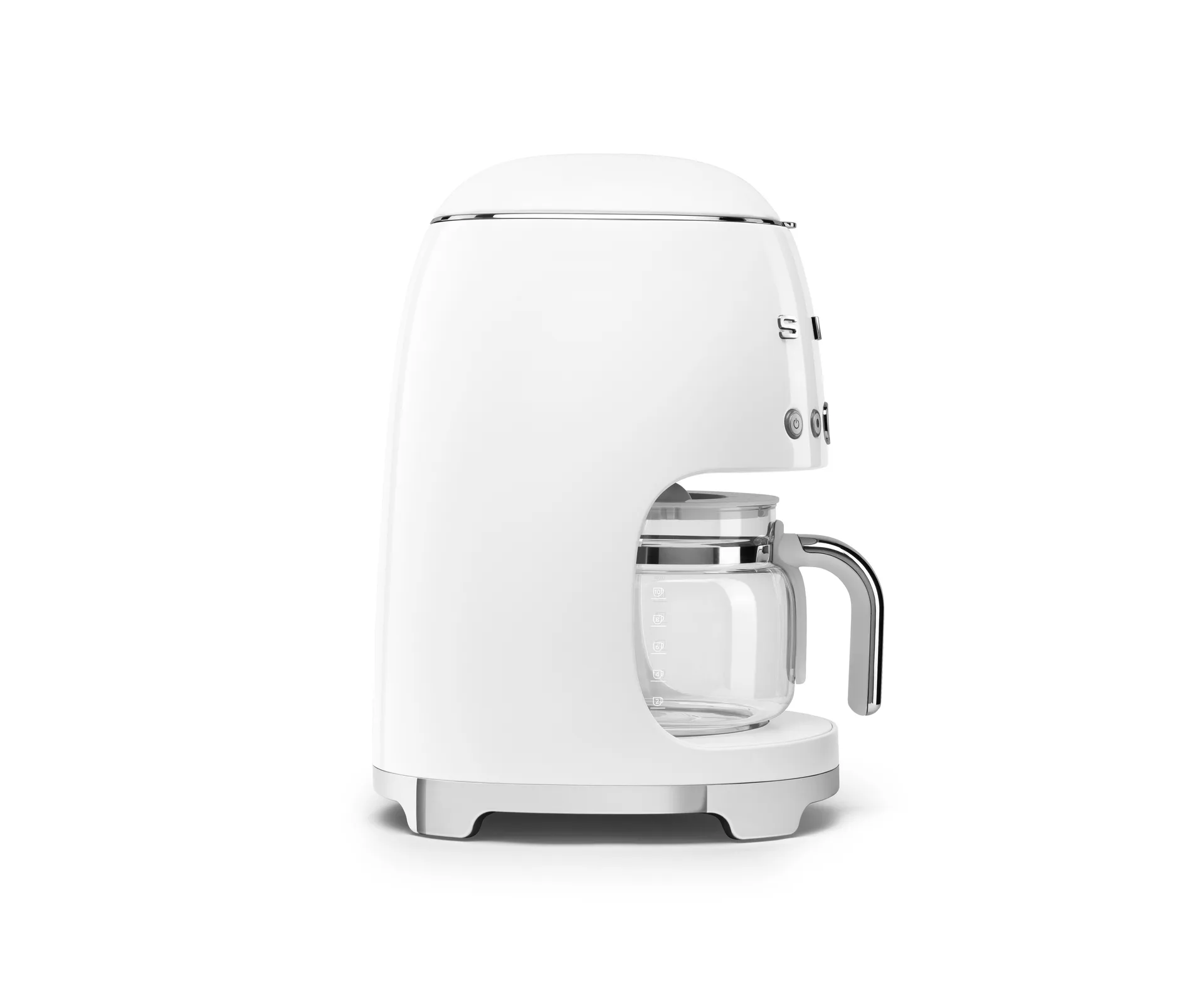 Smeg 50's Style kaffetrakter, Hvit Smeg