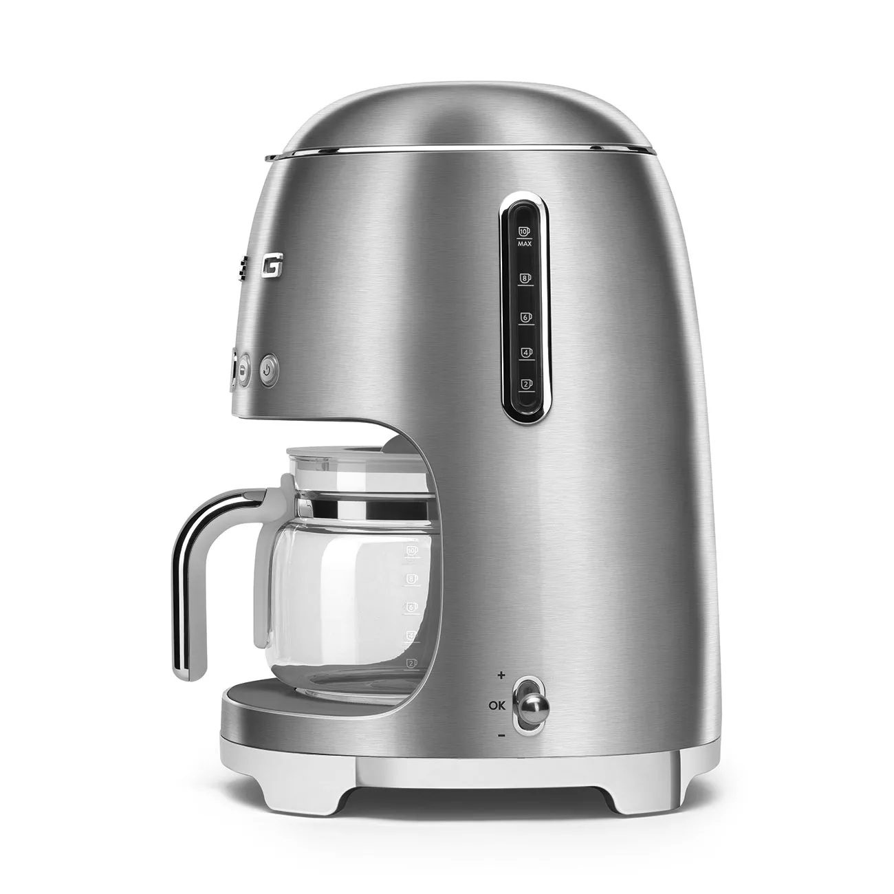 Smeg 50's Style kaffetrakter, Krom Smeg