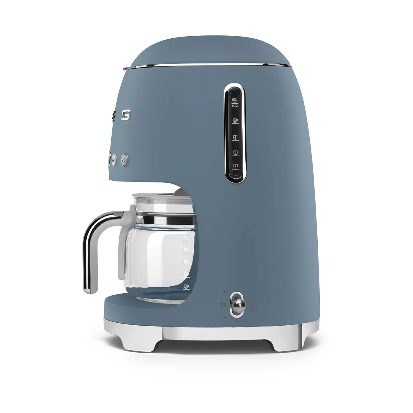 Smeg 50's Style kaffetrakter, Matt storm blue Smeg