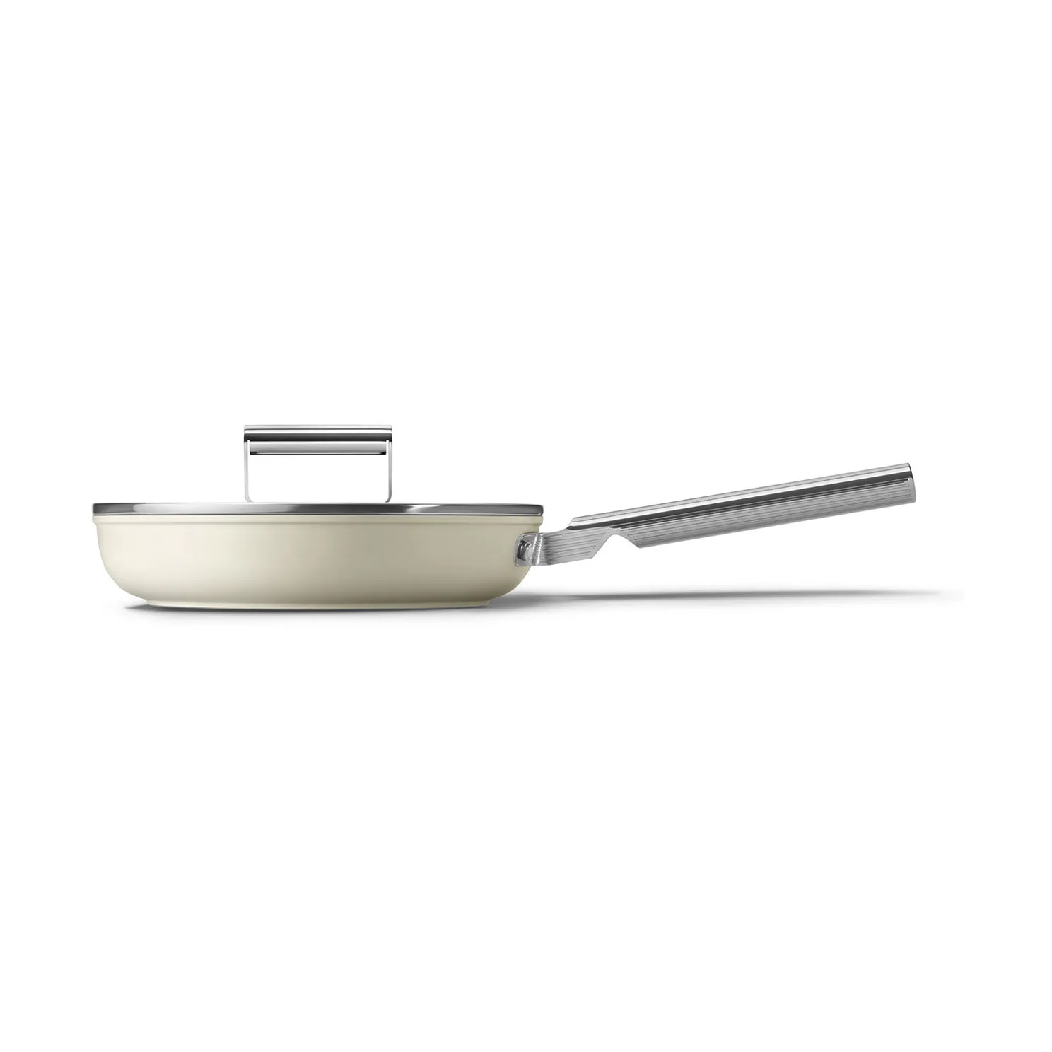 Smeg 50's style keramisk stekepanne Ø24 cm, Cream Smeg