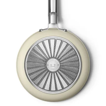 Smeg 50's style keramisk stekepanne Ø24 cm - Cream - Smeg