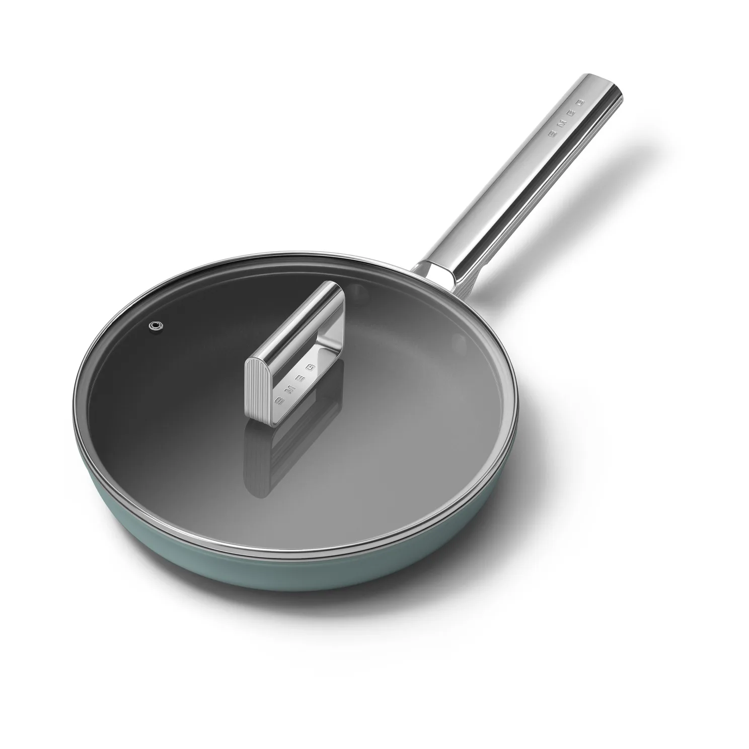 Smeg 50's style keramisk stekepanne Ø24 cm, Emerald green Smeg