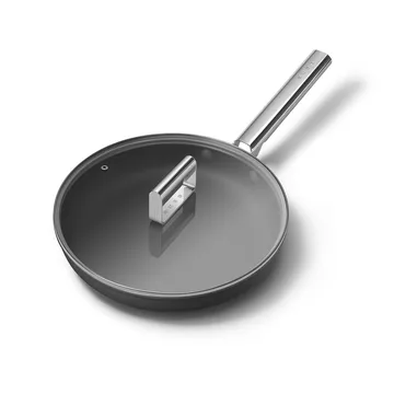 Smeg 50's style keramisk stekepanne Ø28 cm - Black - Smeg