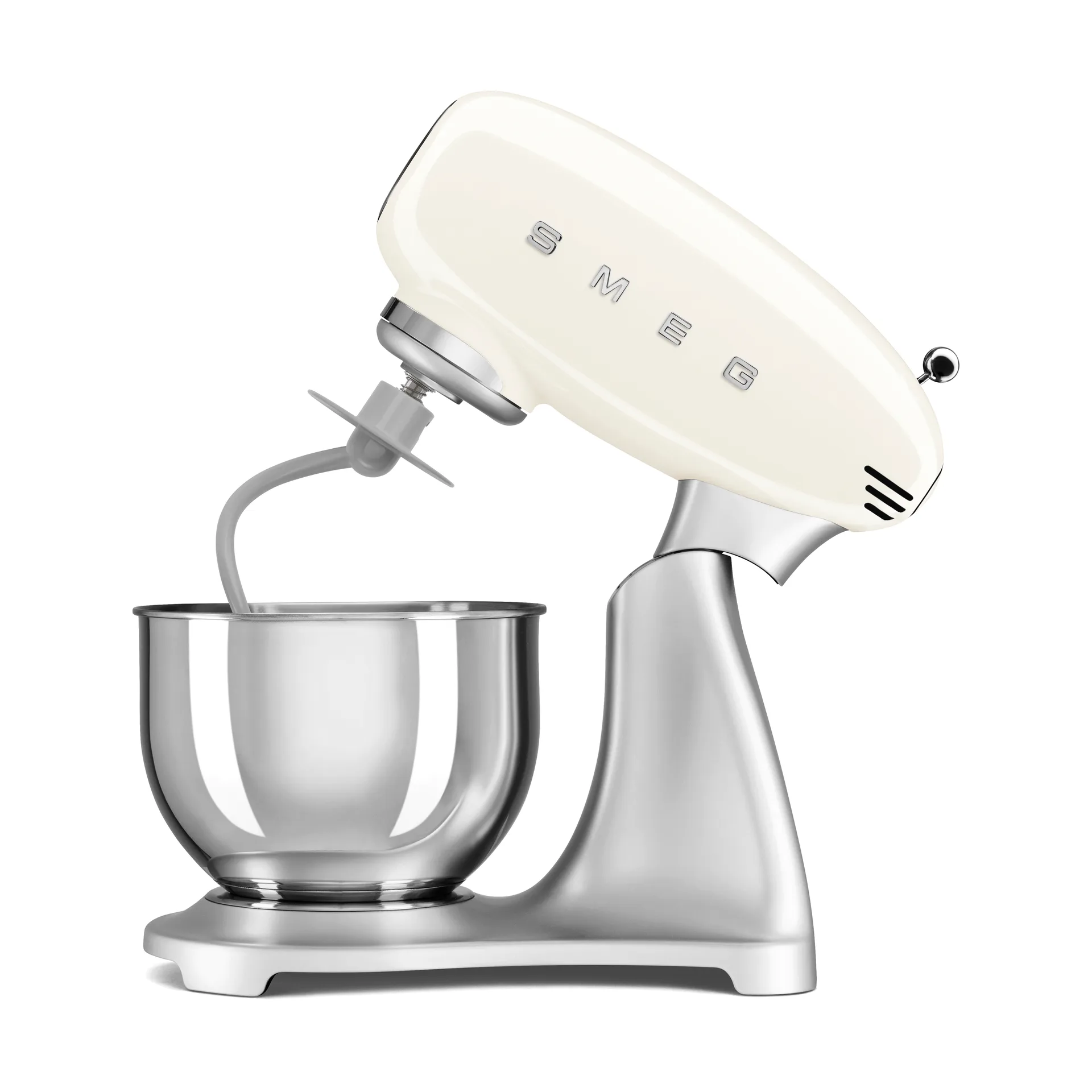 Smeg 50's Style kjøkkenmaskin 4,8 L, Creme-sølv 800 W Smeg