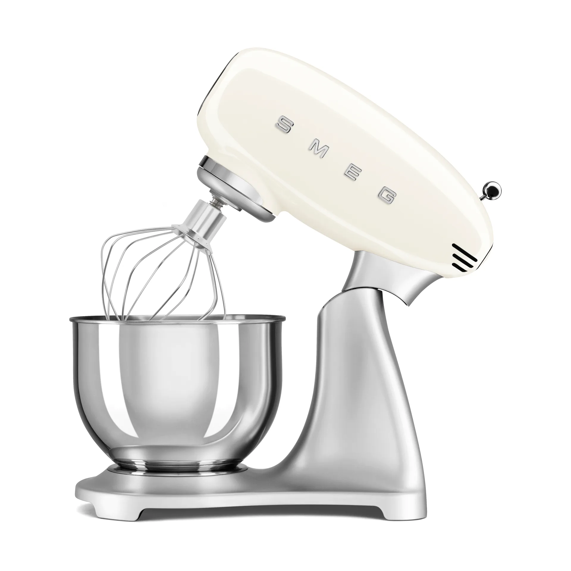 Smeg 50's Style kjøkkenmaskin 4,8 L, Creme-sølv 800 W Smeg