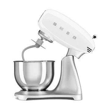 Smeg 50's Style kjøkkenmaskin 4,8 L - Hvit-sølv 800 W - Smeg