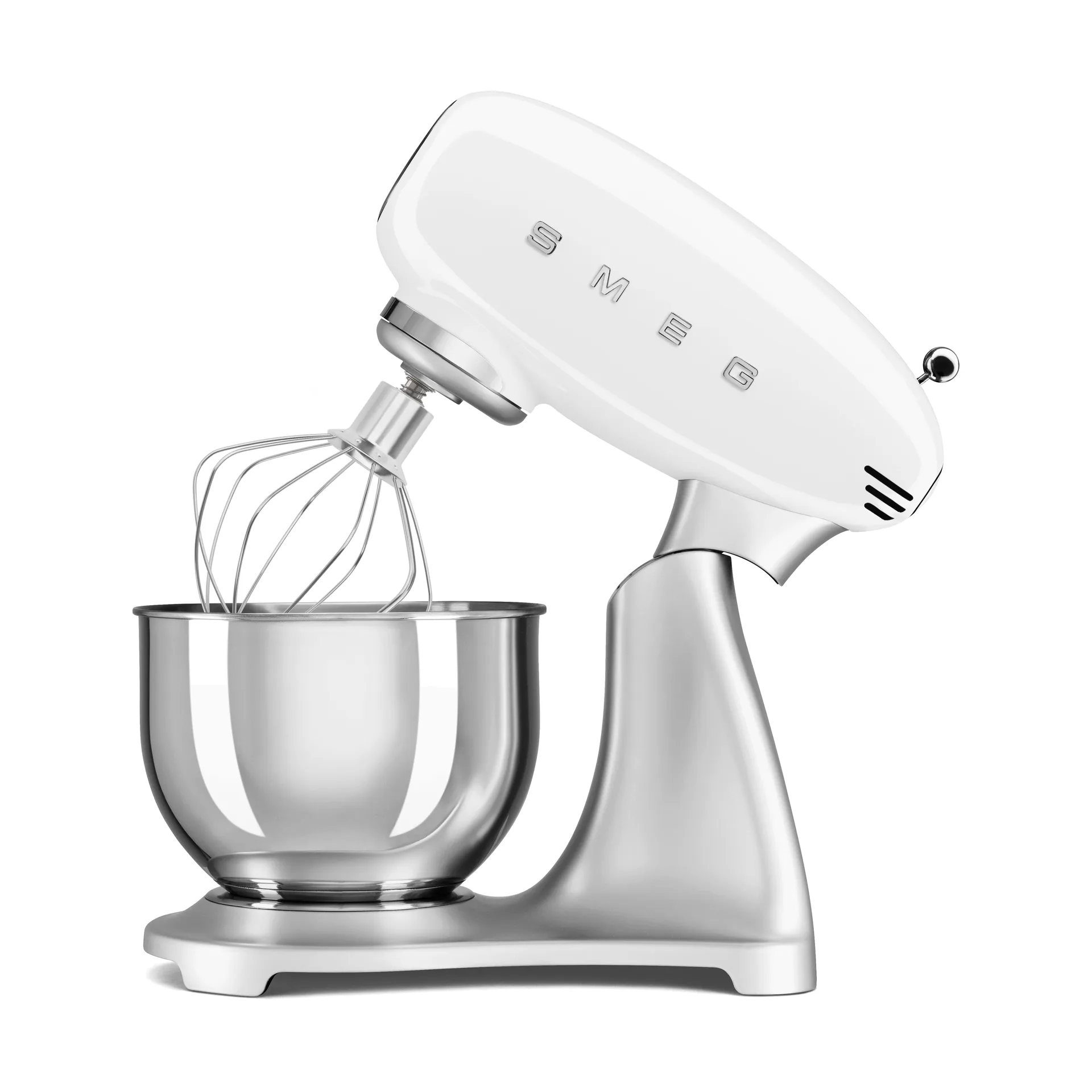 Smeg 50's Style kjøkkenmaskin 4,8 L, Hvit-sølv 800 W Smeg